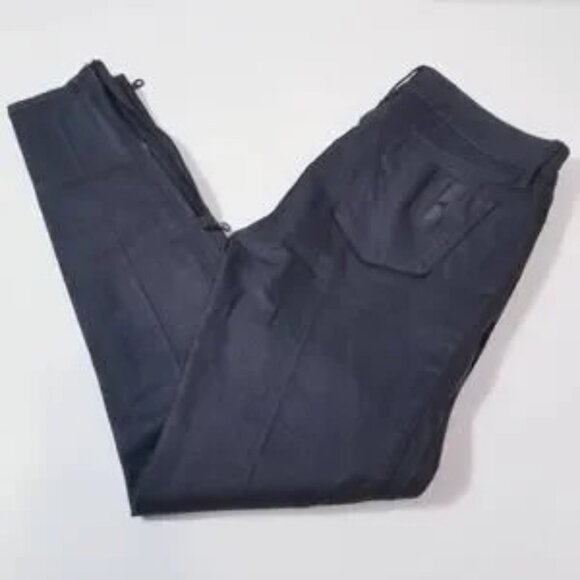 Black Orchid Los Angeles Women size 29 Equinox Skinny Pants Midrise Ankle Zip - Picture 2 of 6